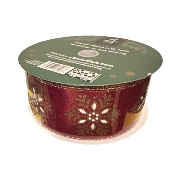 B14- Snowflake Ribbon - Picture 3 of 3